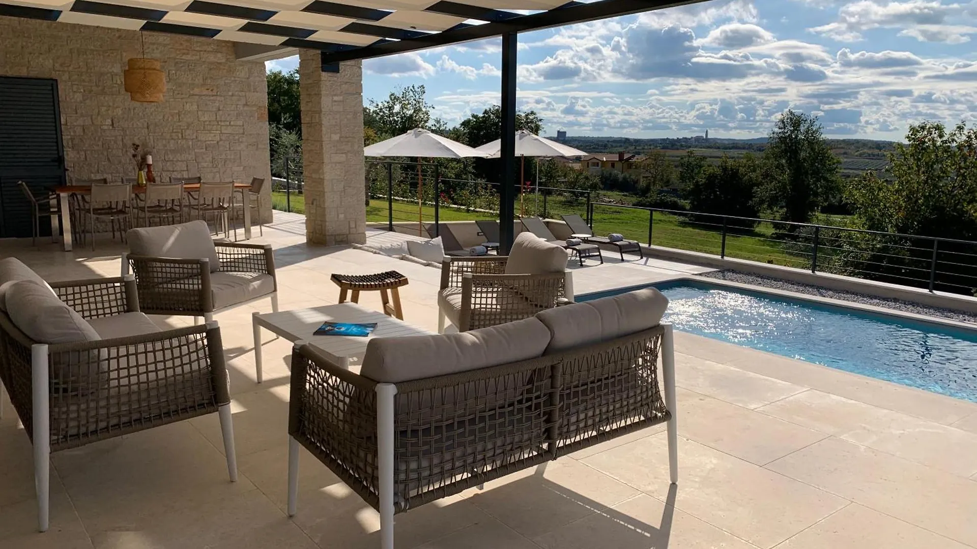Villa Tina Maria With Seaview Near Porec Markovac Croatia